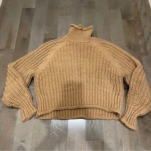 Chunky Knit Turtleneck Sweater